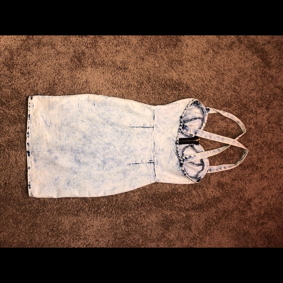 Denim dress size small - Picture 2 of 2